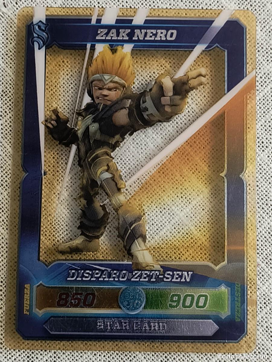 Trading cards: TRADING CARD | DESAF&Iacute;O CHAMPIONS SENDOKAI - #25 ZAK NERO - PANINI