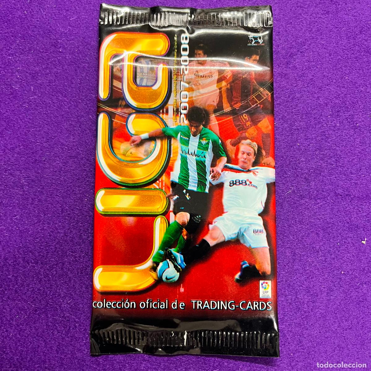 Trading cards: SOBRE DE CROMOS SIN ABRIR. FICHAS DE LA LIGA 2007 2008. EDICIONES ESTADIO.