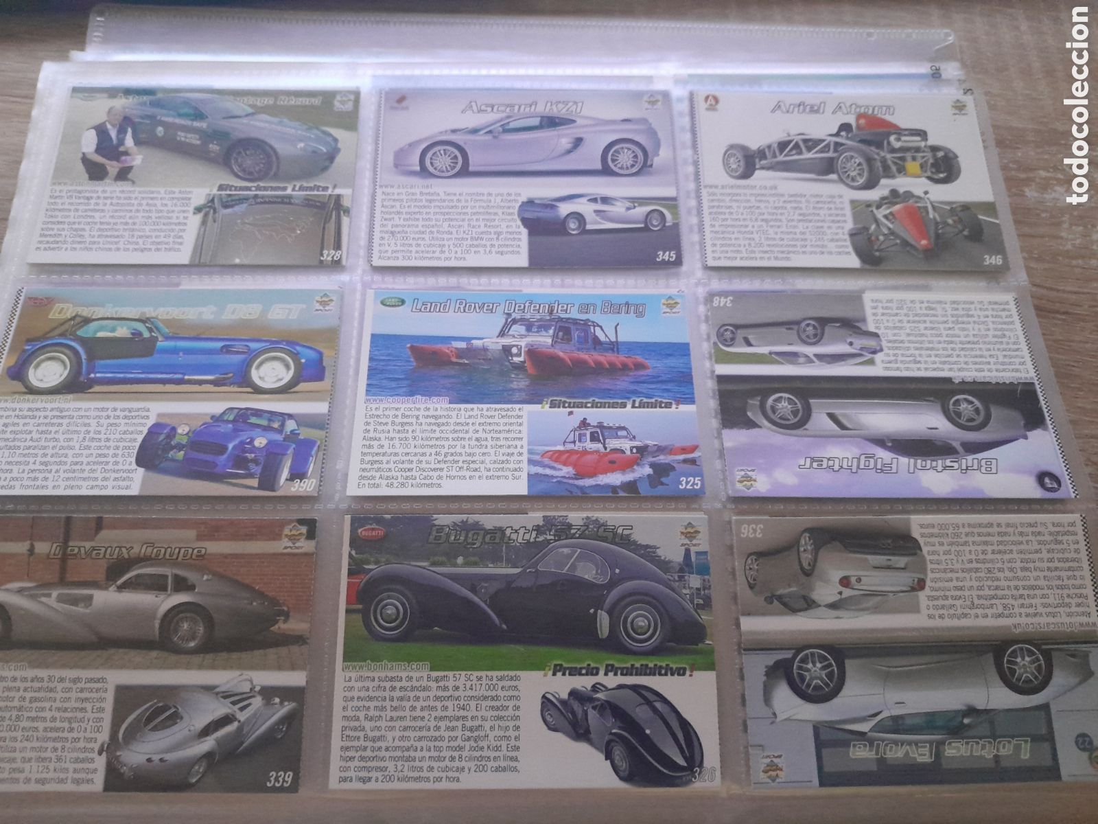 Trading cards: Lote 9 cromos a todo gas 2012 coches ecologicos ( mundicromo )