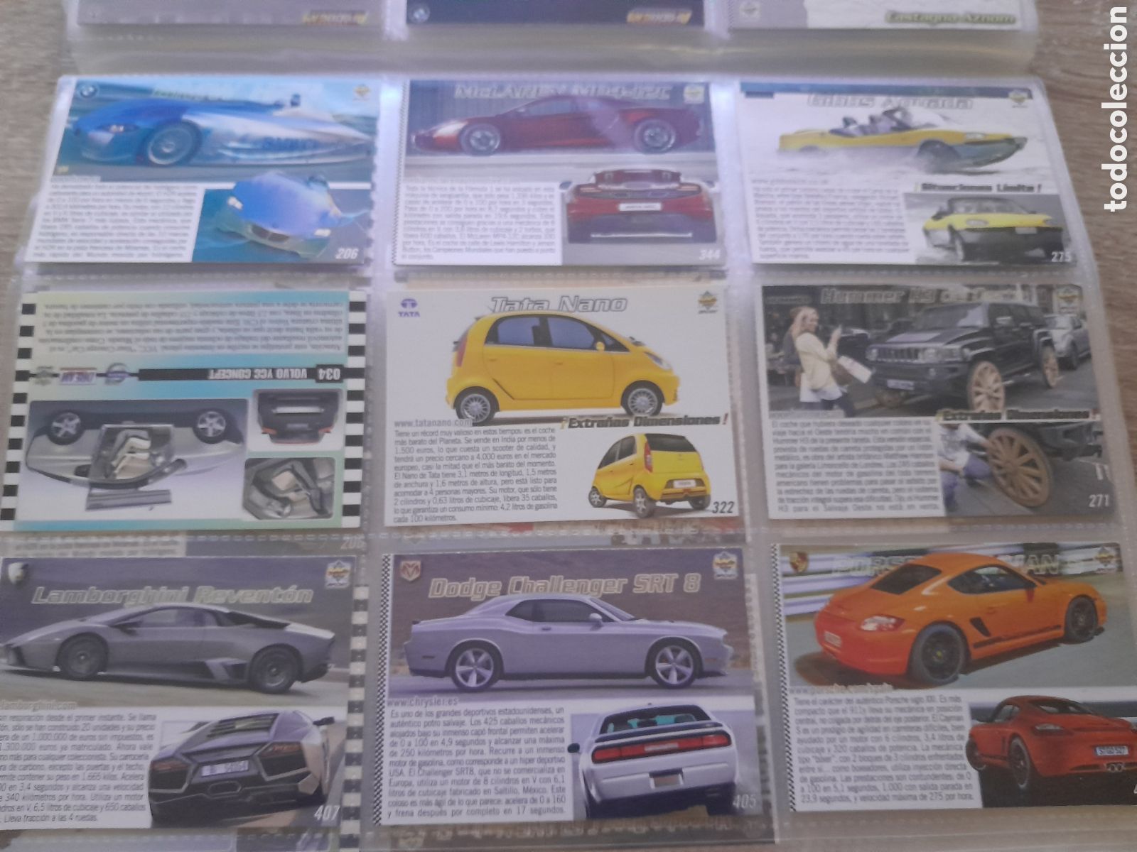 Trading cards: Lote 9 cromos a todo gas 2012 coches ecologicos ( mundicromo )