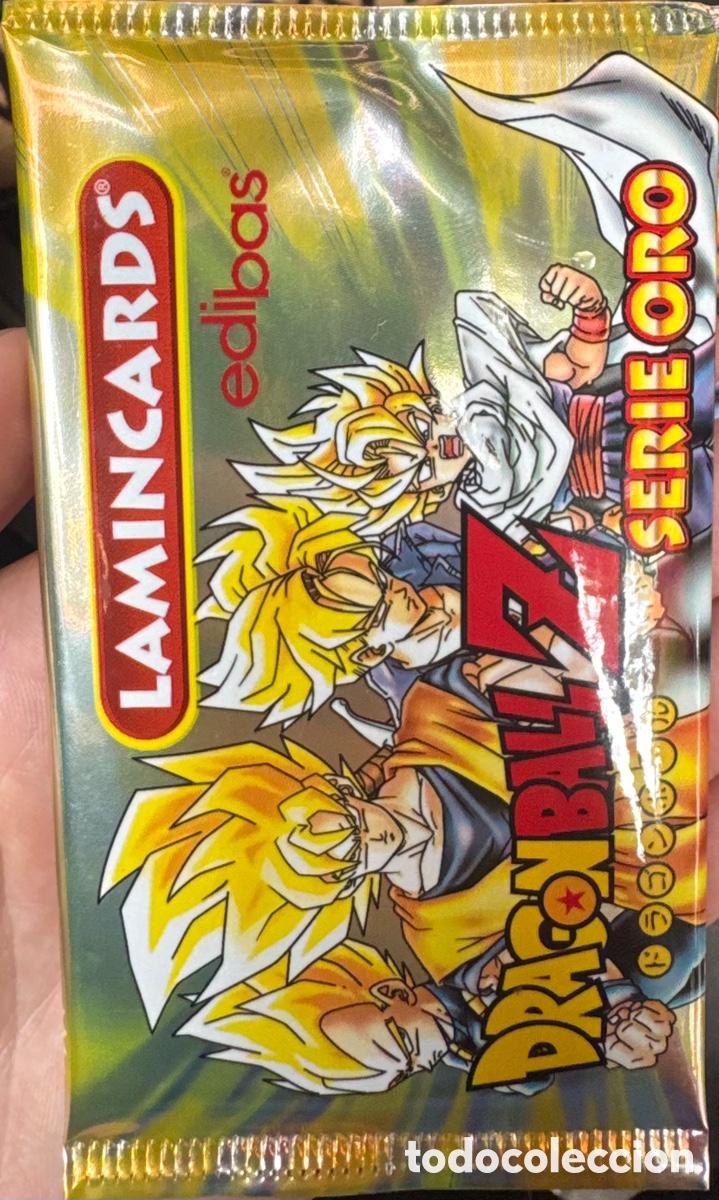 Trading cards: Lamincards dragon ball z edibas serie oro
