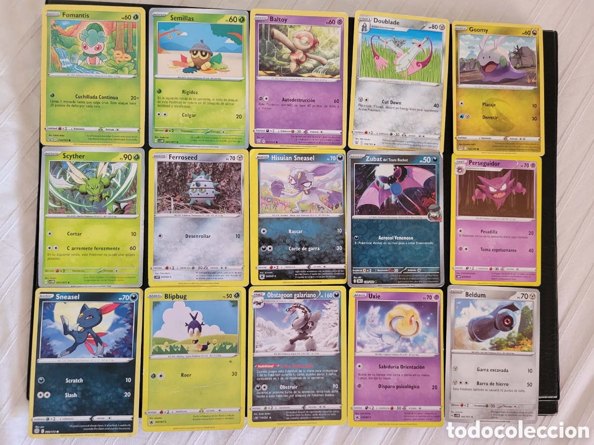 Cartas Colecion&aacute;veis: Lote de 60 cartas Pokemon