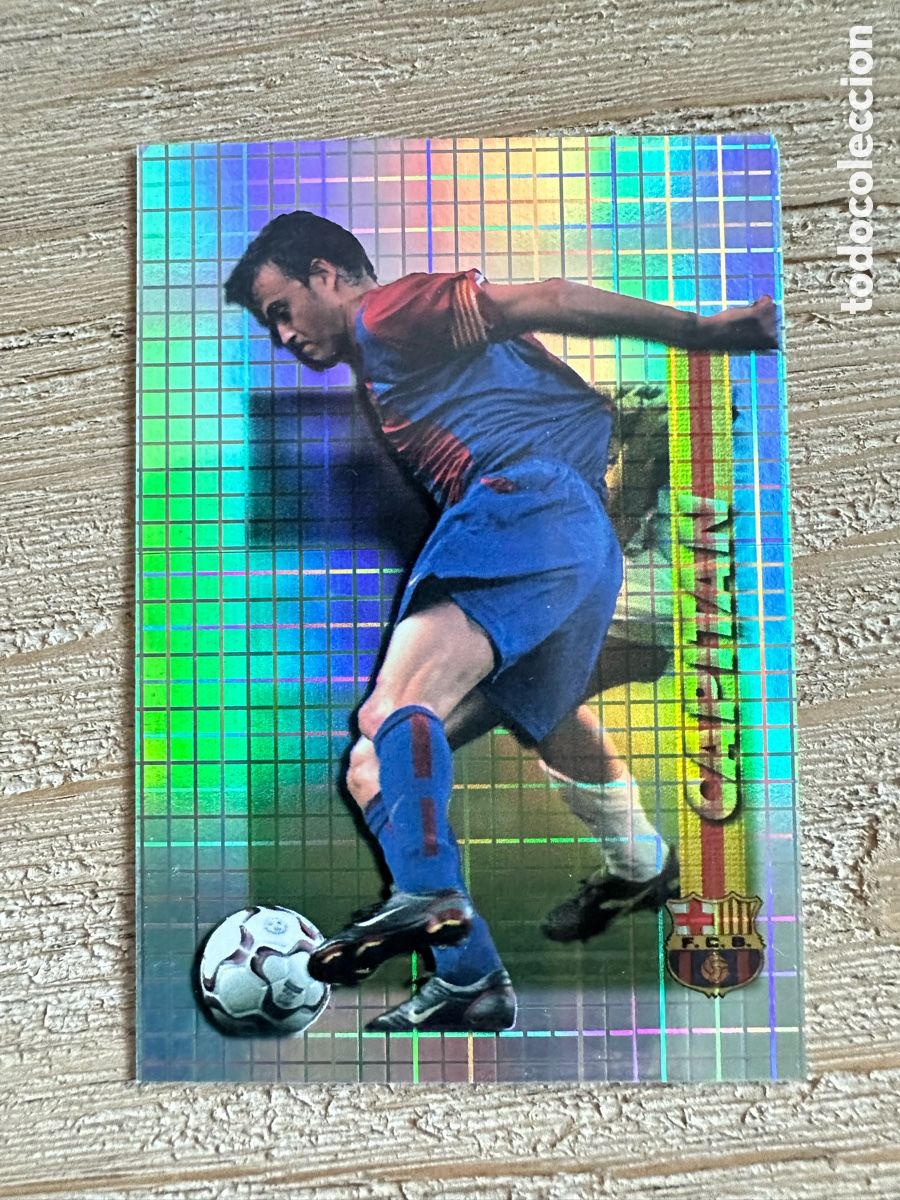 Trading cards: LUIS ENRIQUE FC BARCELONA &rdquo;CAPITAN&rdquo; 162 LAS FICHAS DE LA LIGA 2004 03-04 03 04 MUNDICROMO SPORT