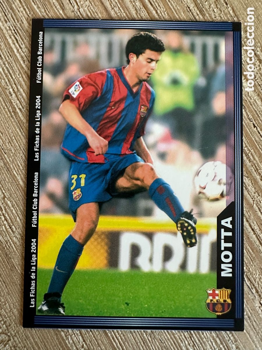 Trading cards: MOTTA FC BARCELONA 149 LAS FICHAS DE LA LIGA 2004 03-04 03 04 MUNDICROMO SPORT