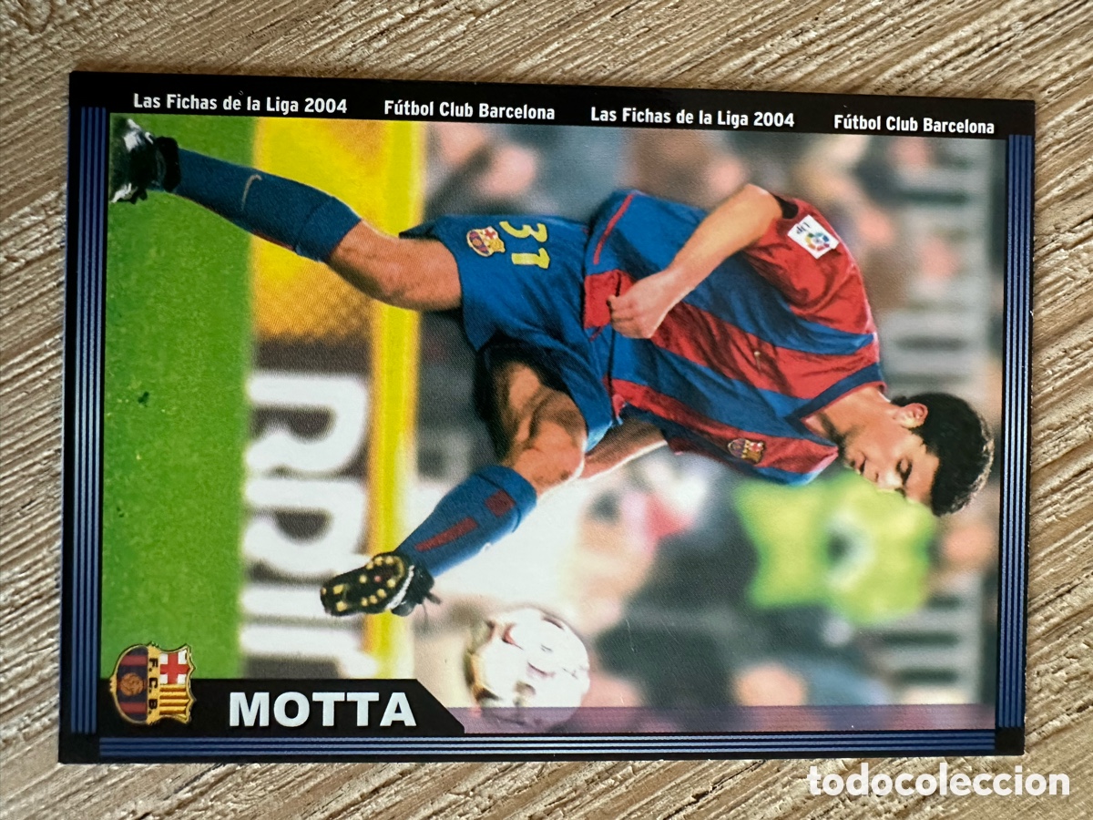 Trading cards: MOTTA FC BARCELONA 149 LAS FICHAS DE LA LIGA 2004 03-04 03 04 MUNDICROMO SPORT
