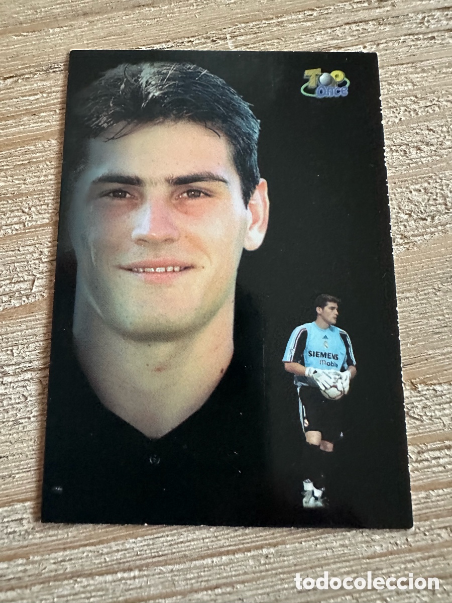 Cartas Colecion&aacute;veis: CASILLAS REAL MADRID TOP ONCE 611 LAS FICHAS DE LA LIGA 2004 03-04 03 04 MUNDICROMO SPORT