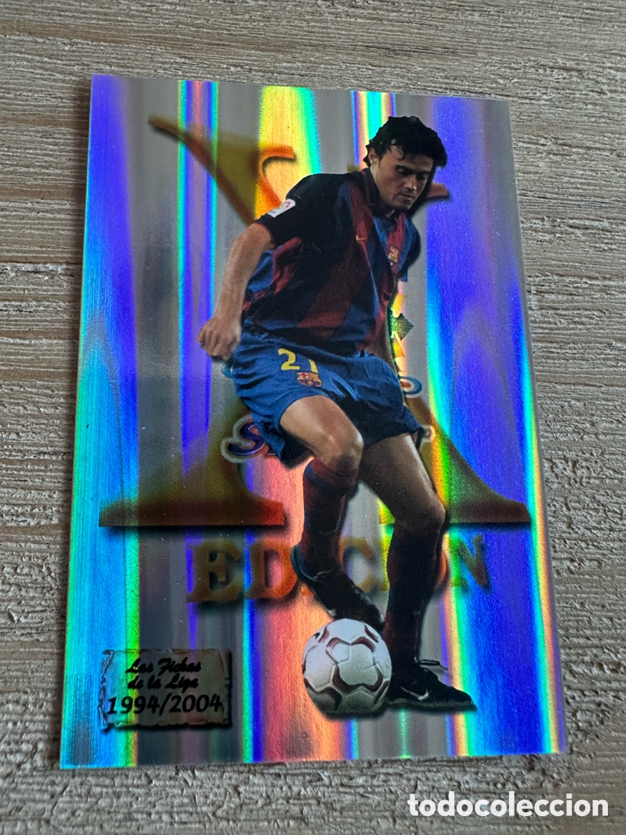 Trading cards: LUIS ENRIQUE FC BARCELONA X EDICION 637 LAS FICHAS DE LA LIGA 2004 03-04 03 04 MUNDICROMO SPORT