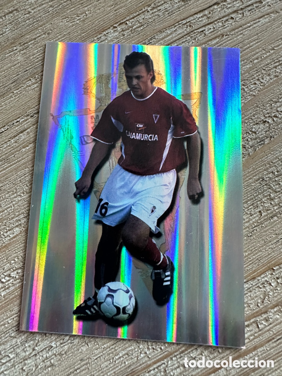 Trading cards: JENSEN MURCIA WELCOME 590 LAS FICHAS DE LA LIGA 2004 03-04 MUNDICROMO SPORT