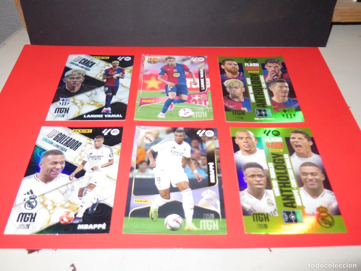 Trading cards: LAMINE YAMAL Y KYLIAN MBAPP&Eacute;. MEGACRACKS MGK 2025/26.