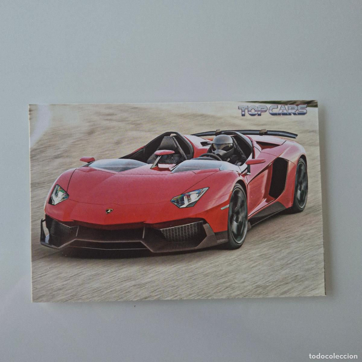 Trading cards: Lote de 11 tarjetas de colecci&oacute;n Top Cars