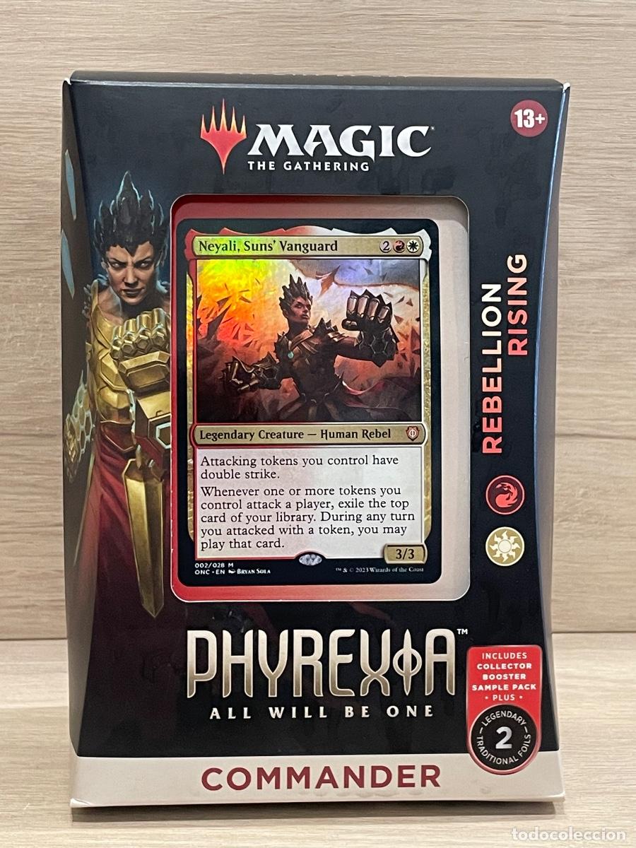 Trading cards: Phyrexia All Will Be One - Commander - Rebellion Rising - Magic The Gathering - Sin abrir