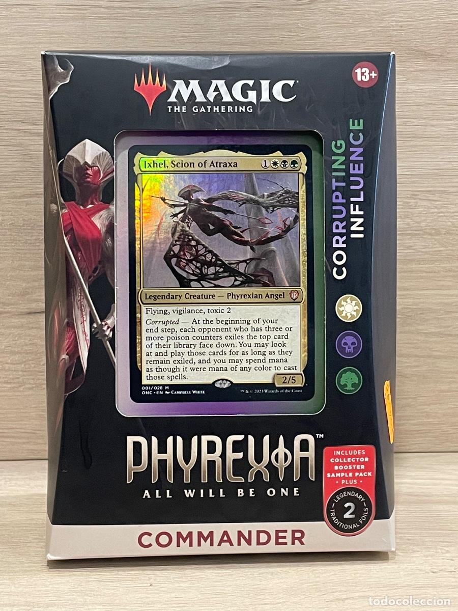 Trading cards: Phyrexia All Will Be One - Commander - Corrupting Influence - Magic The Gathering - Sin abrir
