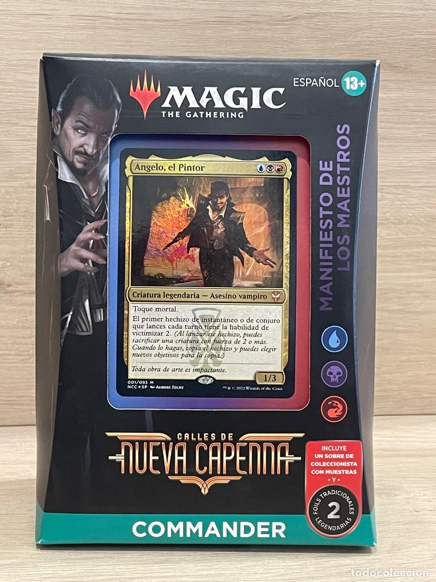 Trading cards: Calles de Nueva Capenna - Commander - Manifiesto de los Maestros - Magic The Gathering - Sin abrir