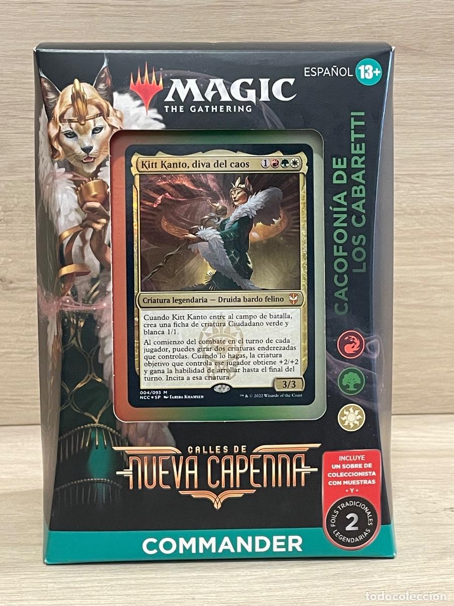 Trading cards: Calles de Nueva Capenna - Commander - Cocafon&iacute;a de los Cabaretti - Magic The Gathering - Sin abrir