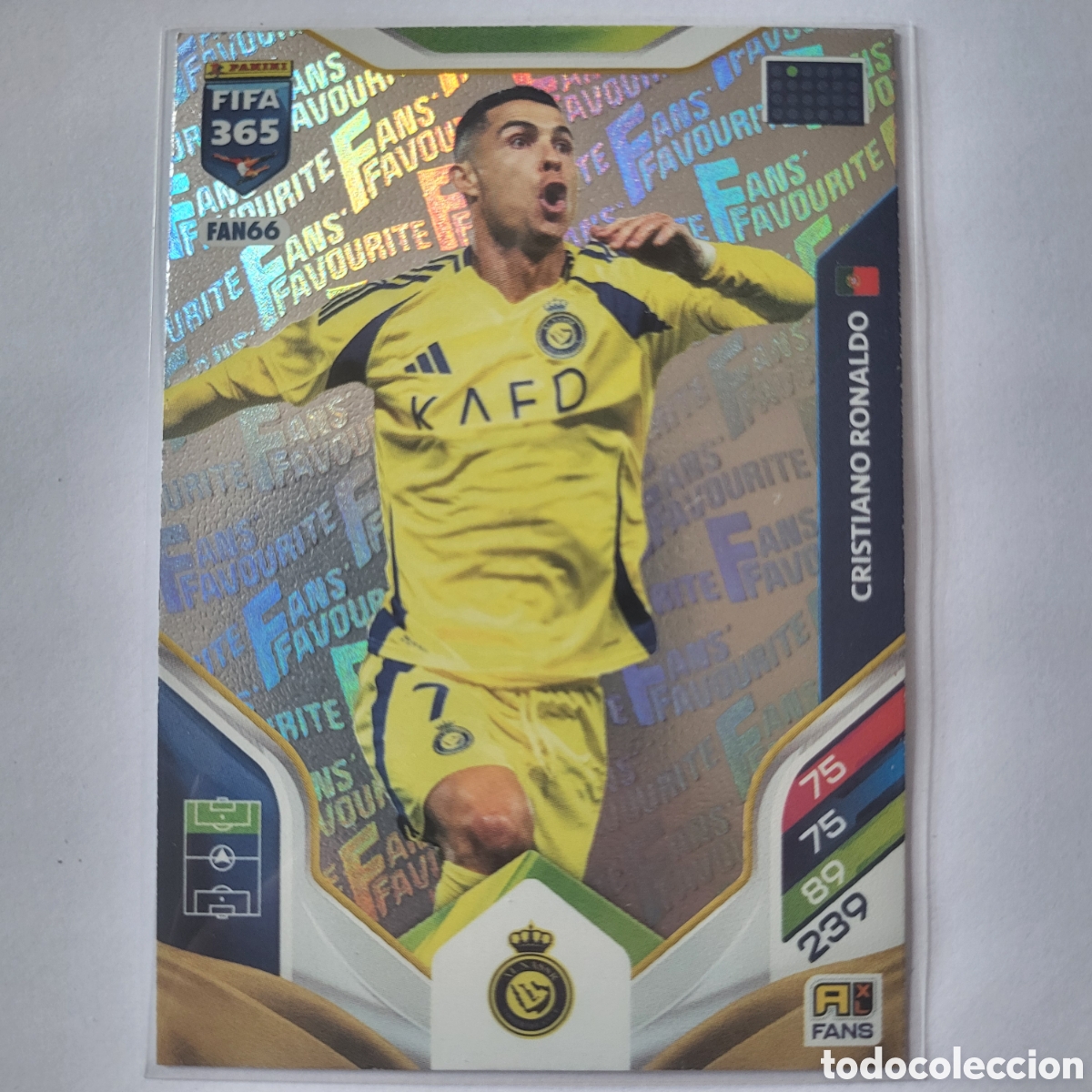 Trading cards: FAN66 Cristiano Ronaldo Fans Favourite / FIFA365 2026