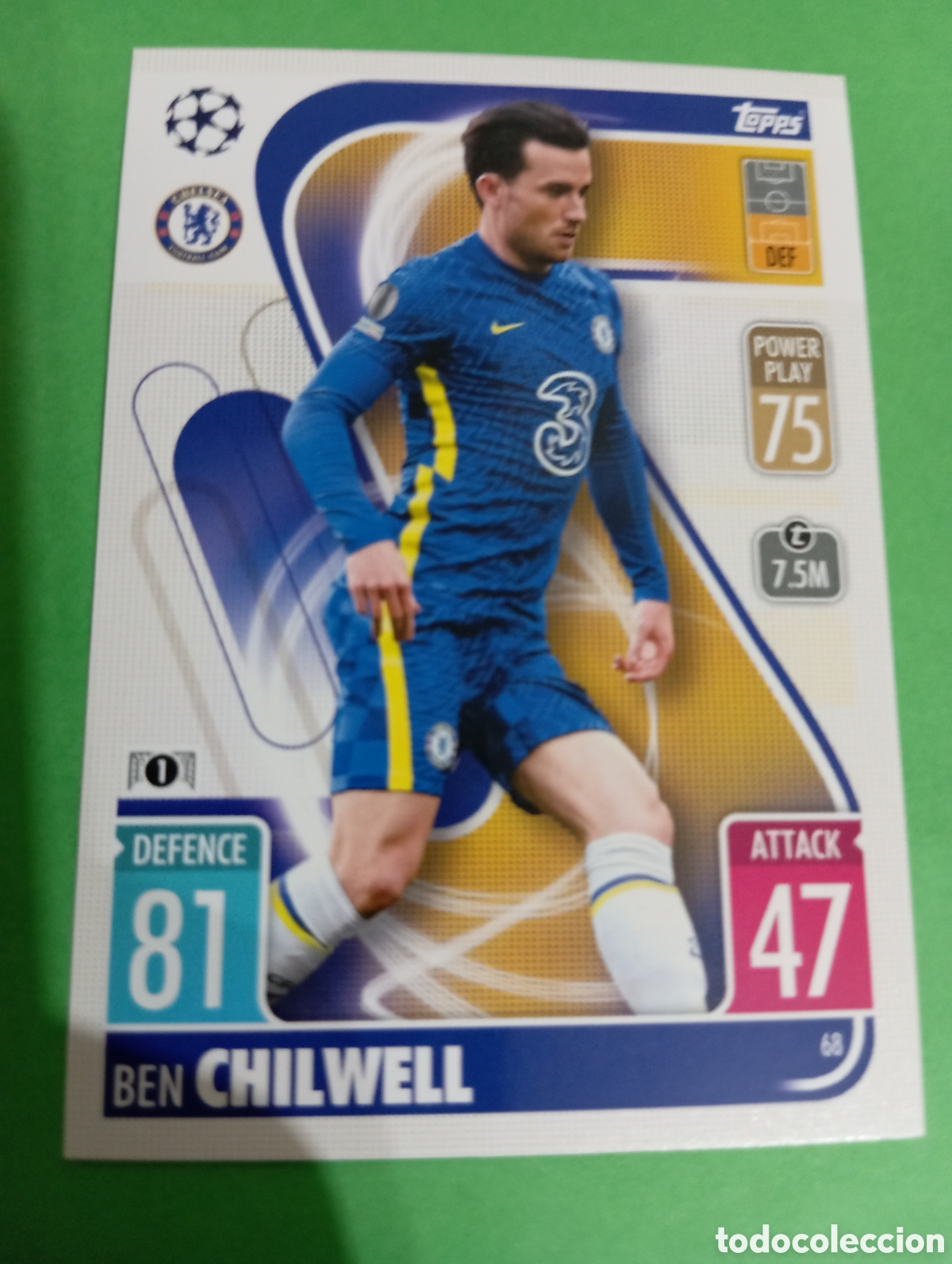 Trading cards: Chilwell Chelsea n&deg;68 / TOPPS MATCH ATTAX 2021/2022