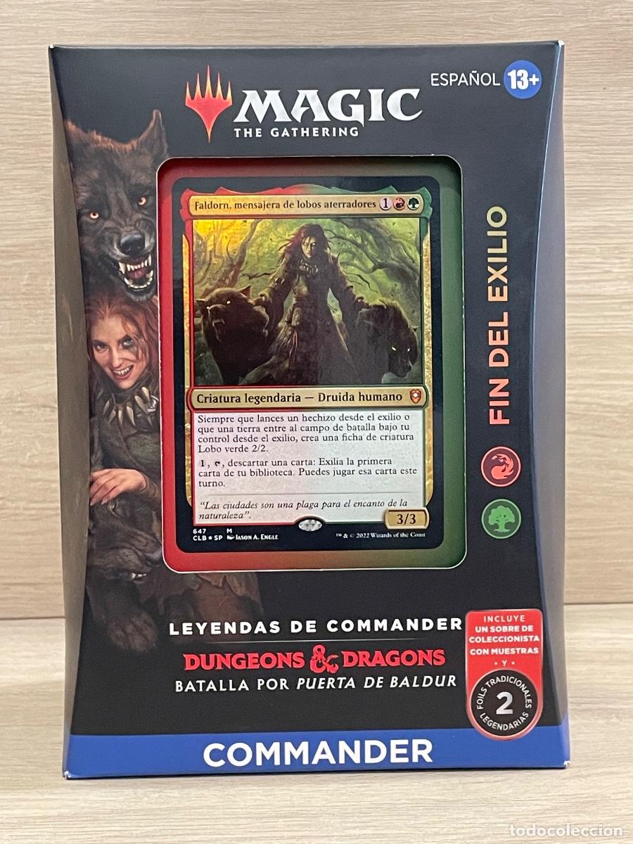 Trading cards: Dungeons & Dragons - Batalla por Puerta de Baldur - Fin del Exilio - Magic The Gathering - Sin abrir