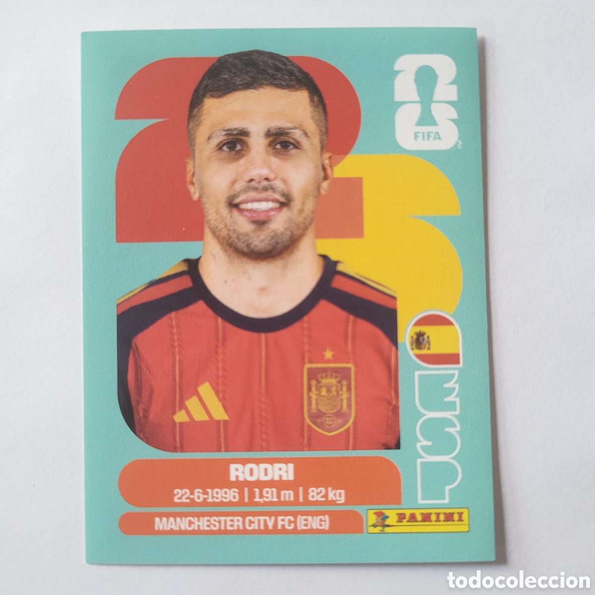 Trading cards: ESP 10 Rodri [Sticker] / FIFA World Cup 2026