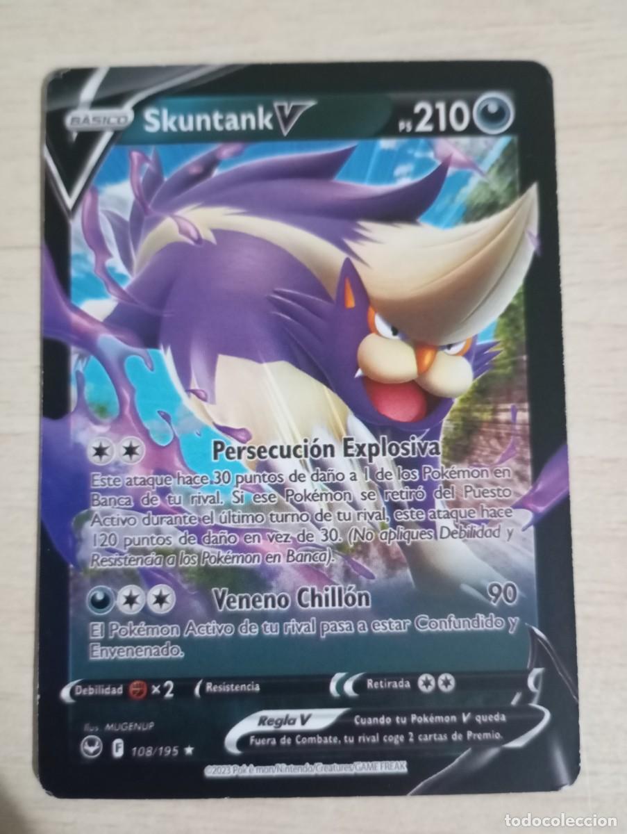 Trading cards: Carta Pok&eacute;mon Skuntank V Proxy