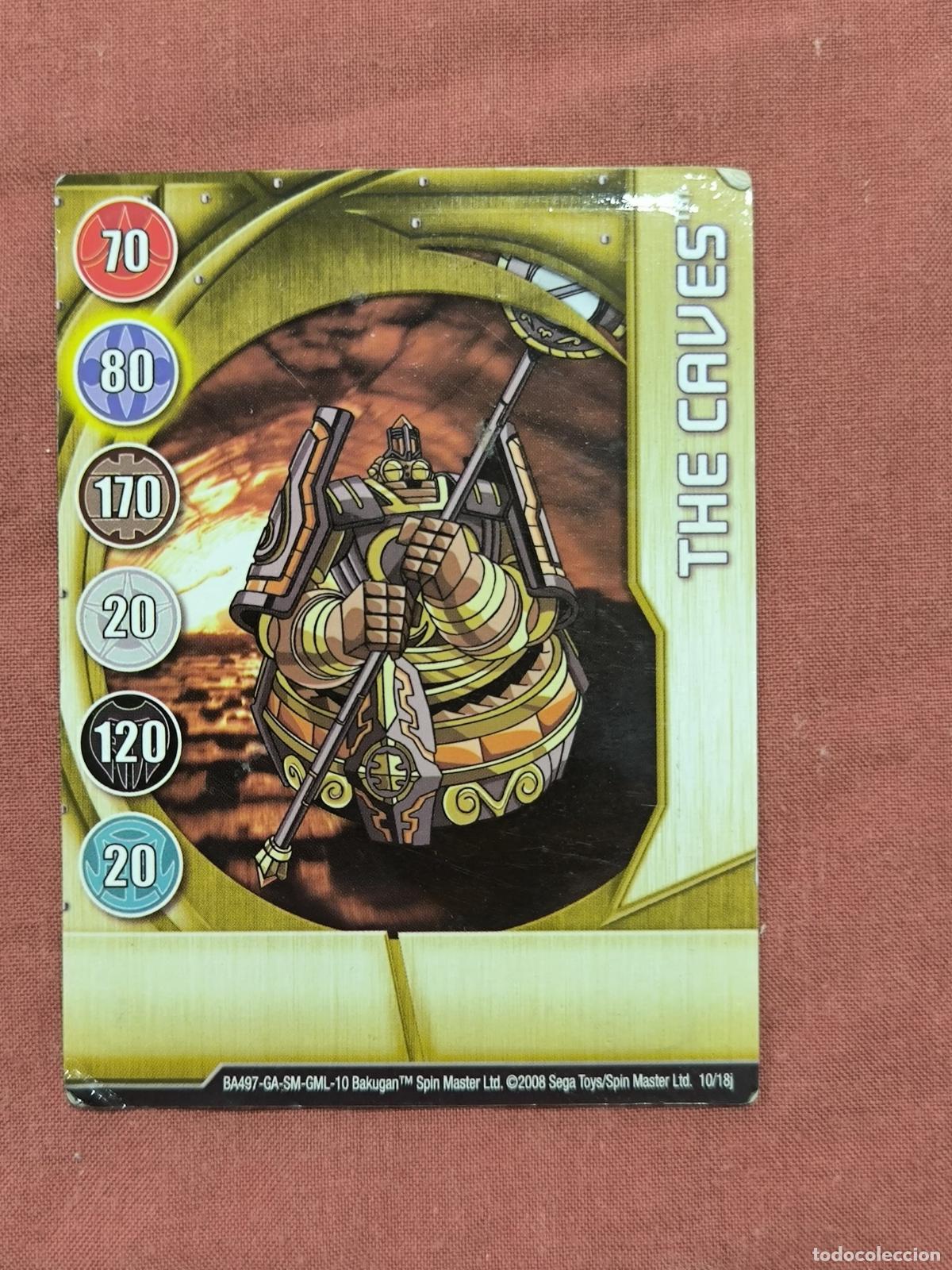 Trading cards: Carta Bakugan The Caves &ndash; Trading Card Coleccionable Battle Brawlers