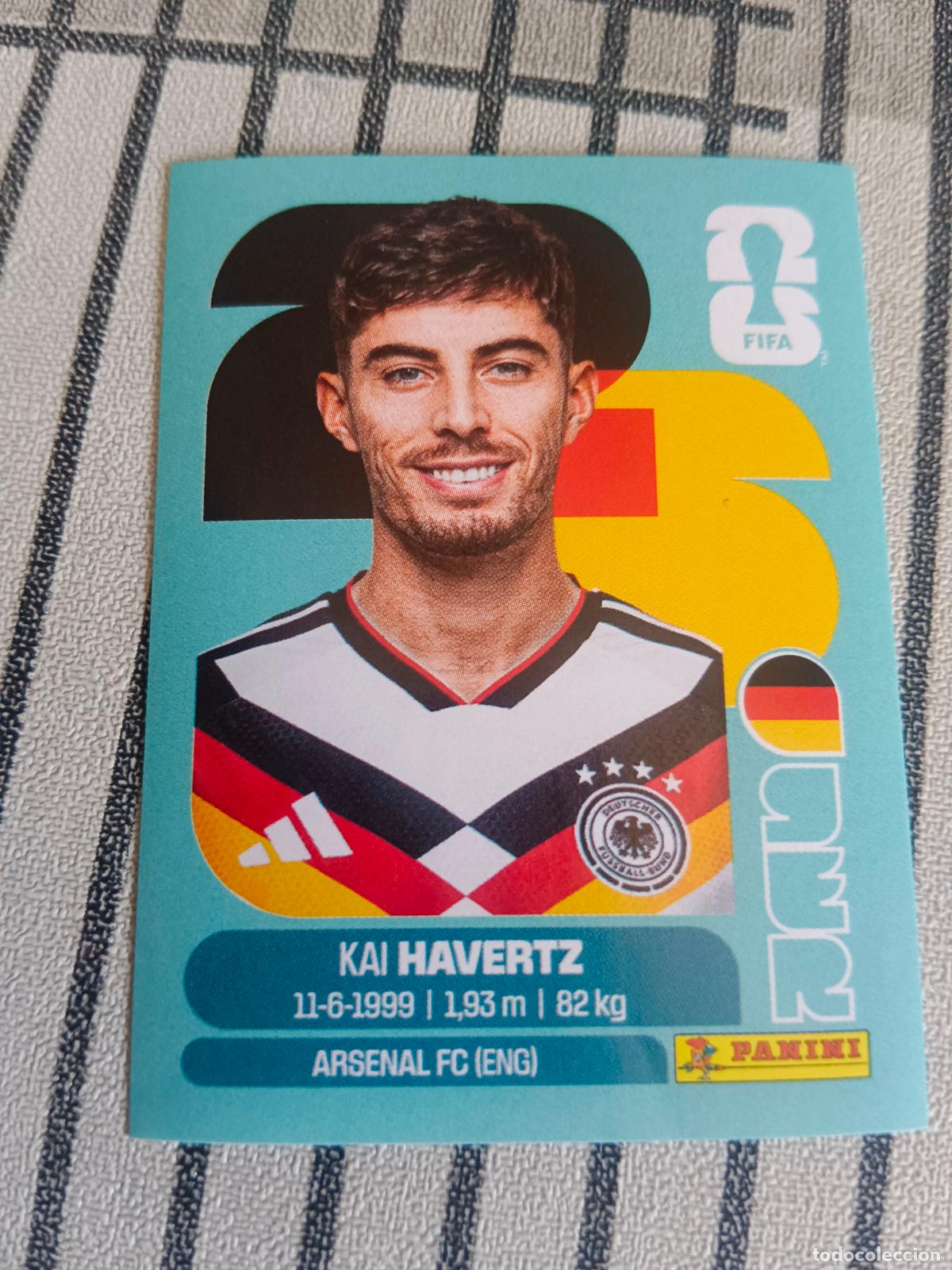 Trading cards: MUNDIAL 2026 ESTADOS UNIDOS USA MEXICO MEJICO CANADA GER 17 GER17 KAI HAVERTZ ALEMANIA FIFA