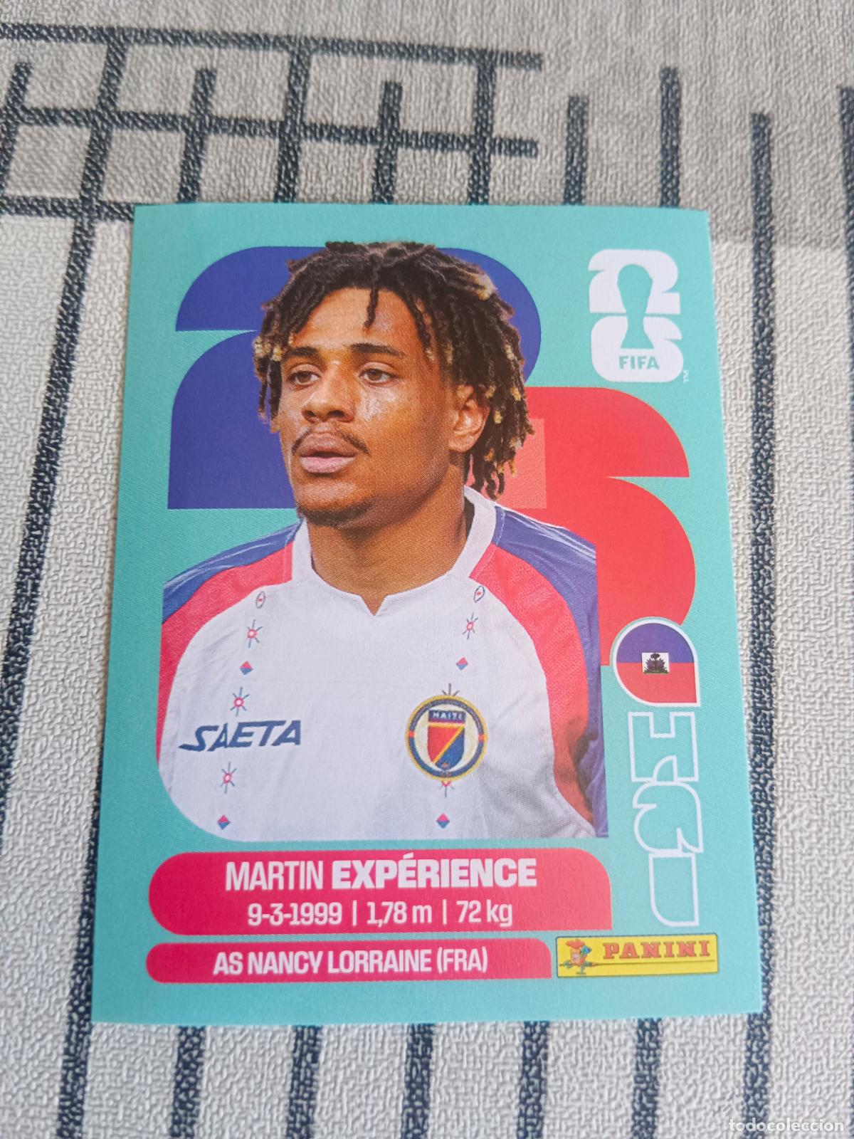 Trading cards: MUNDIAL 2026 ESTADOS UNIDOS USA MEXICO MEJICO CANADA HAI 4 HAI4 MARTIN EXPERIENCE HAITI FIFA