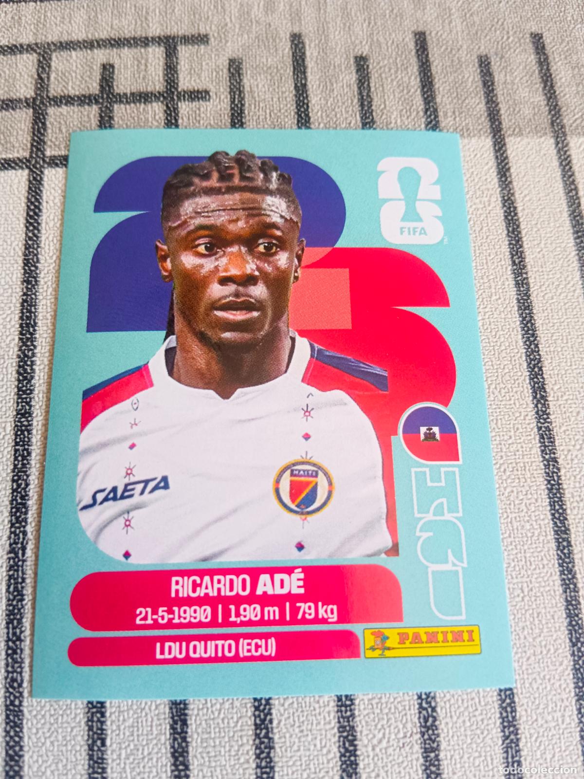 Trading cards: MUNDIAL 2026 ESTADOS UNIDOS USA MEXICO MEJICO CANADA HAI 6 HAI6 RICARDO ADE HAITI FIFA