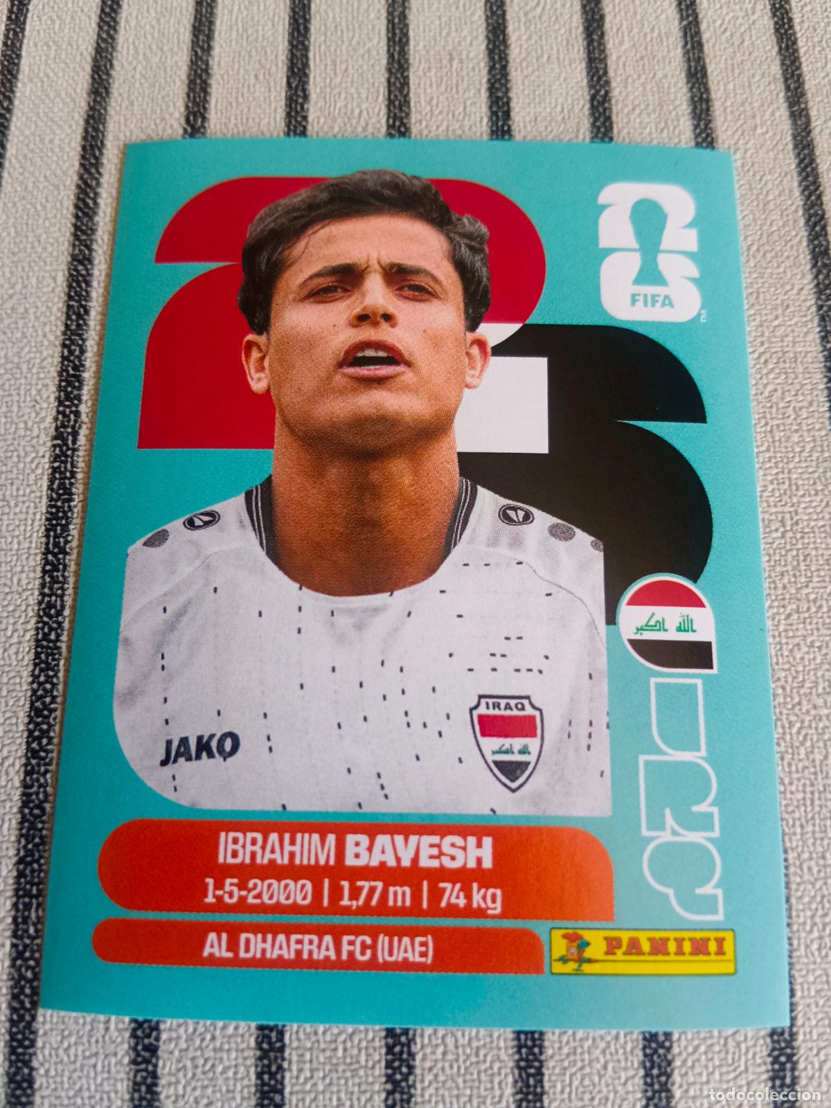 Trading cards: MUNDIAL 2026 ESTADOS UNIDOS USA MEXICO MEJICO CANADA IRQ 11 IRQ11 IBRAHIM BAYESH IRAQ FIFA