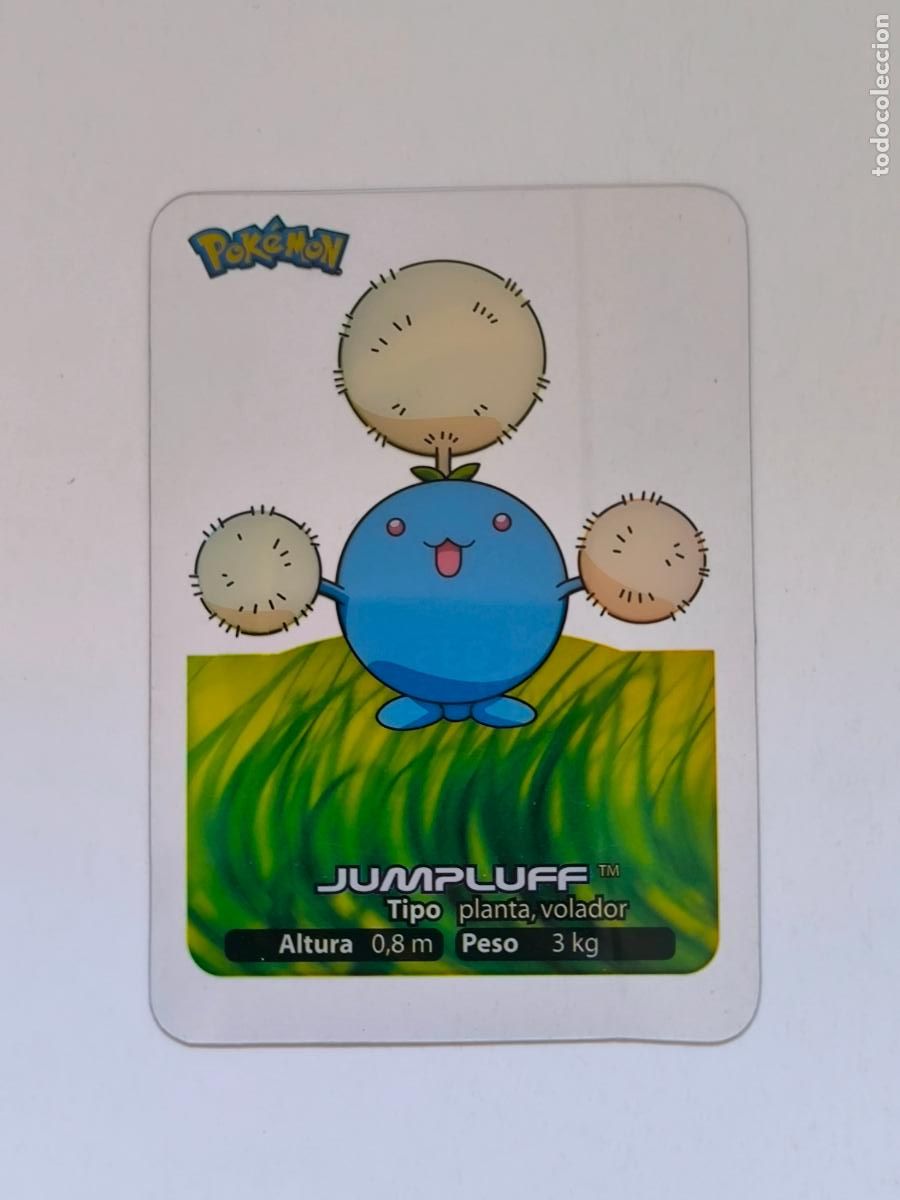 Trading cards: POKEMON LAMINCARDS - N&ordm; 035 / 35 JUMPLUFF - CARD / CARTA - EDIBAS 2006 - ESPA&Ntilde;OL (Z7C3)