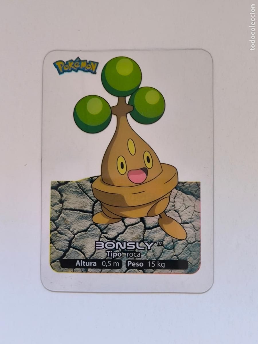 Trading cards: POKEMON LAMINCARDS - N&ordm; 099 / 99 BONSLY - CARD / CARTA - EDIBAS 2006 - ESPA&Ntilde;OL (Z7C3)