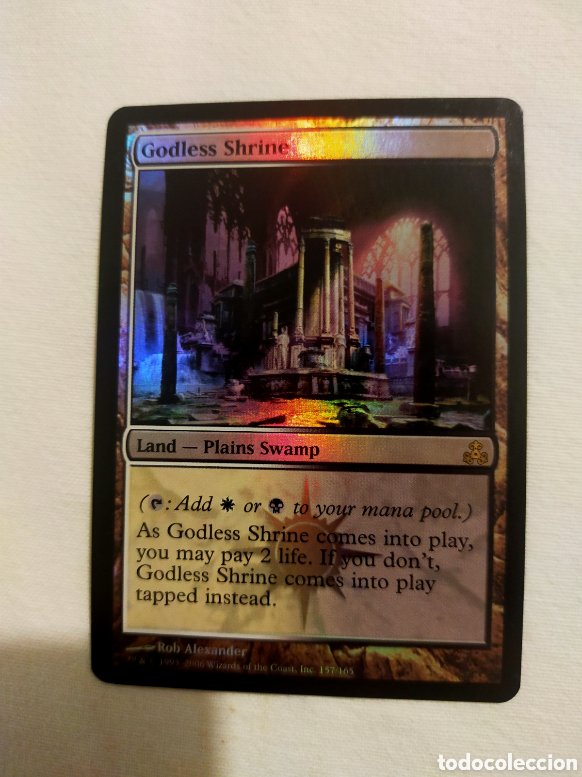 Trading cards: Carta Magic Godless Shrine / Altar sin Dios FOIL