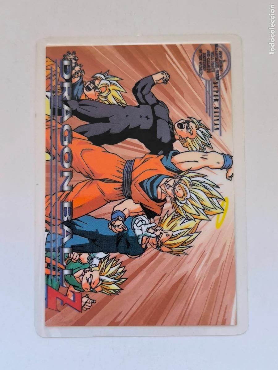 Trading cards: DRAGON BALL Z RAMI-CARDS - TERCERA SERIE N&ordm; 102 - NORMA EDITORIAL ESPA&Ntilde;A A&Ntilde;OS 90 - RAMI CARD (K7A1)