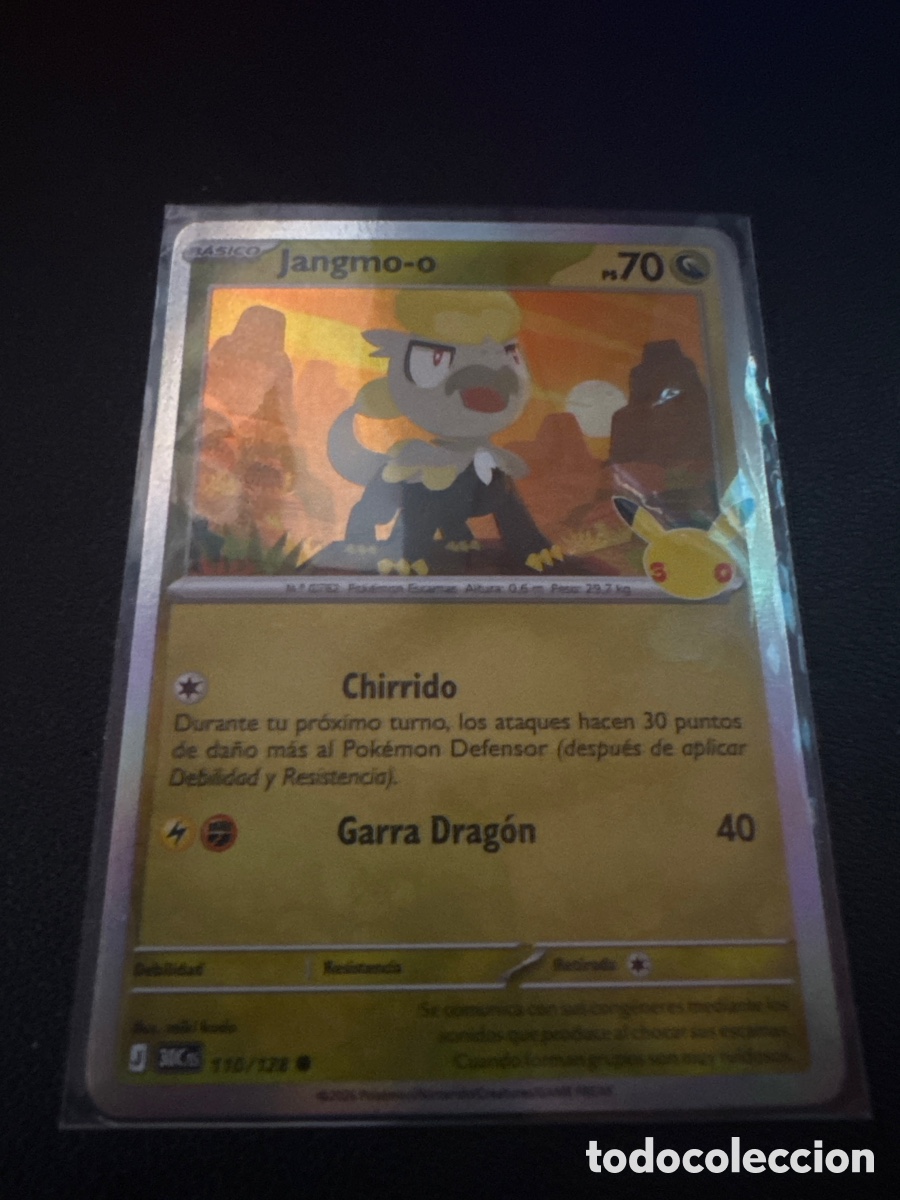 Trading cards: Carta pokemon jangmo-o