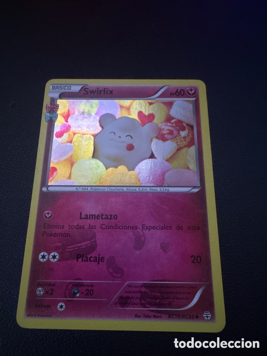 Trading cards: Cartas pokemon swirlix