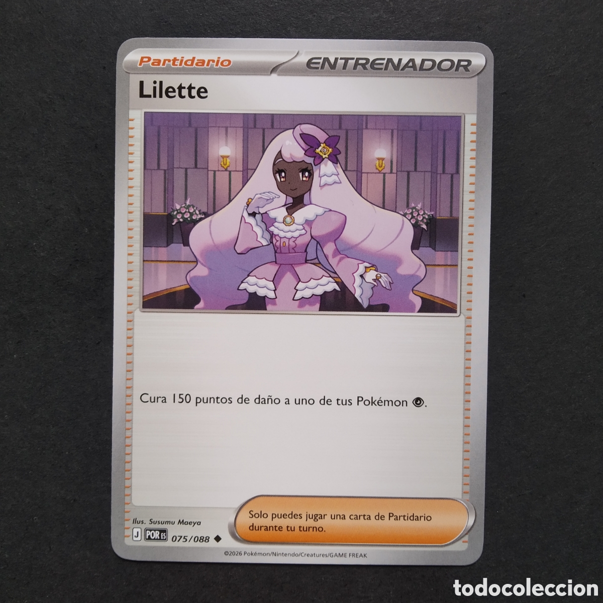 Trading cards: CARTA TCG - N&ordm; 075 - LILETTE - EQUILIBRIO PERFECTO - POK&Eacute;MON - EN ESPA&Ntilde;OL
