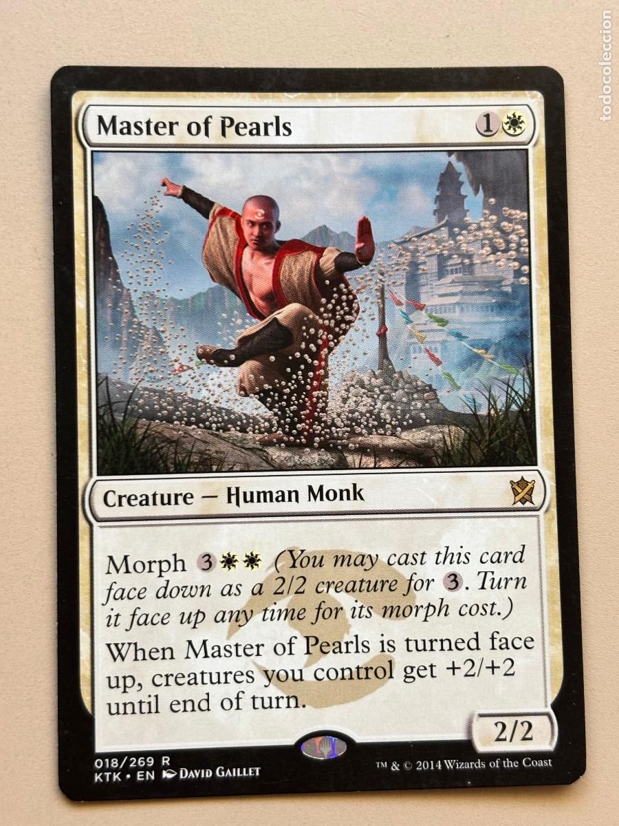 Trading cards: MAGIC THE GATHERING - MASTER OF PEARLS ( KHANS OF TARKIR )