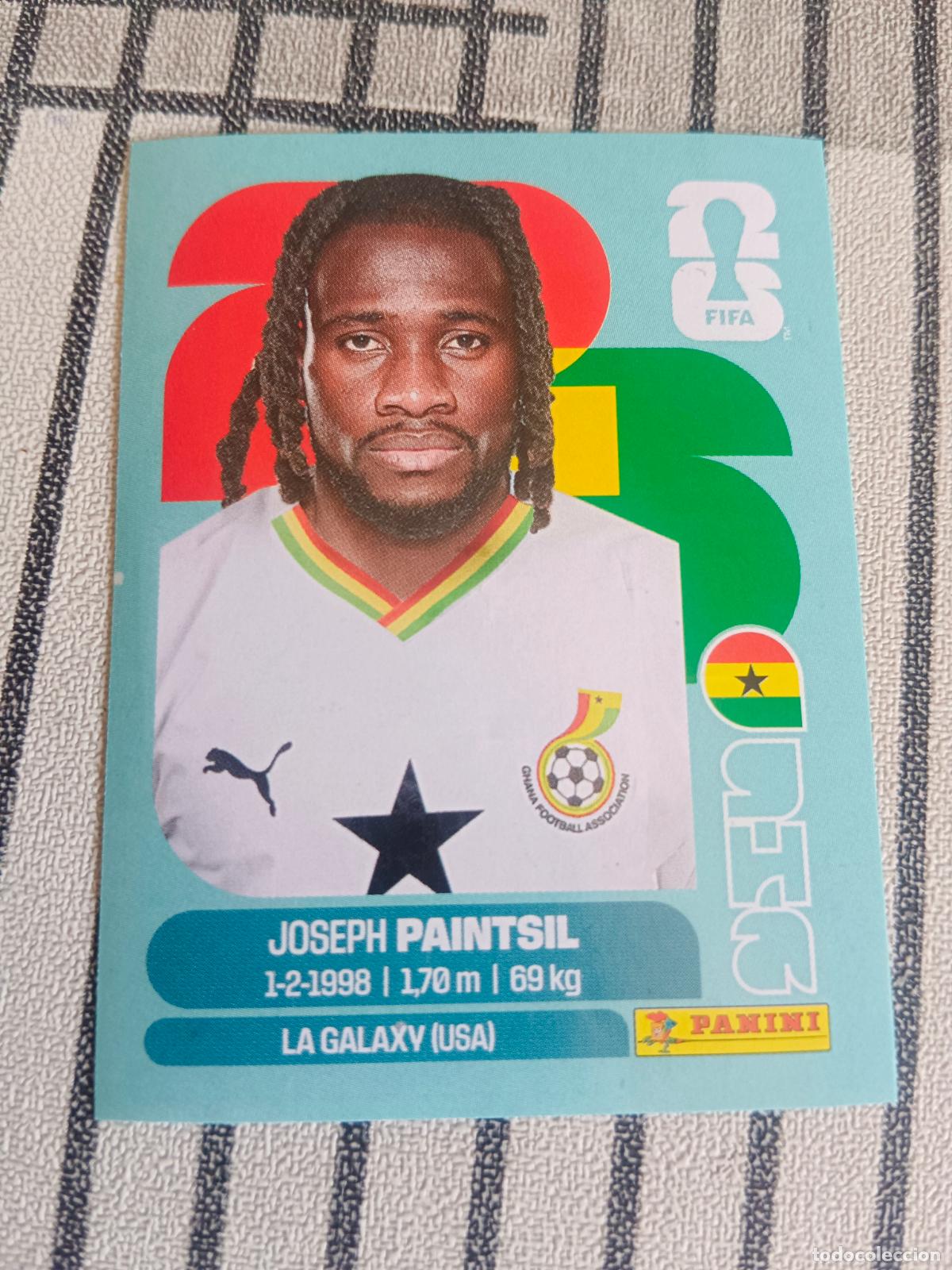 Trading cards: MUNDIAL 2026 ESTADOS UNIDOS USA MEXICO MEJICO CANADA GHA 18 GHA18 JOSEPH PAINTSIL GHANA FIFA