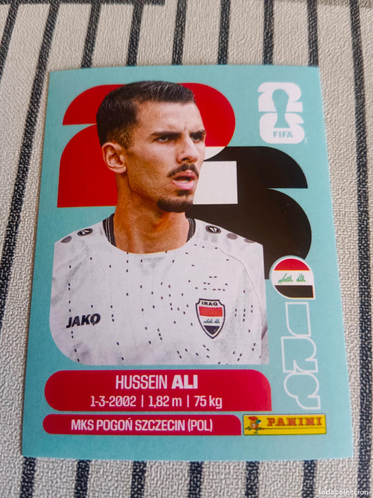 Trading cards: MUNDIAL 2026 ESTADOS UNIDOS USA MEXICO MEJICO CANADA IRQ 4 IRQ4 HUSSEIN ALI IRAQ FIFA
