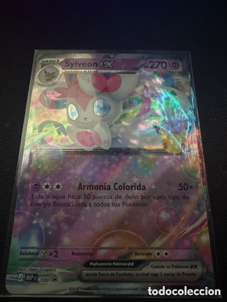 Trading cards: Carta pokemon sylveon ex 30 aniversario
