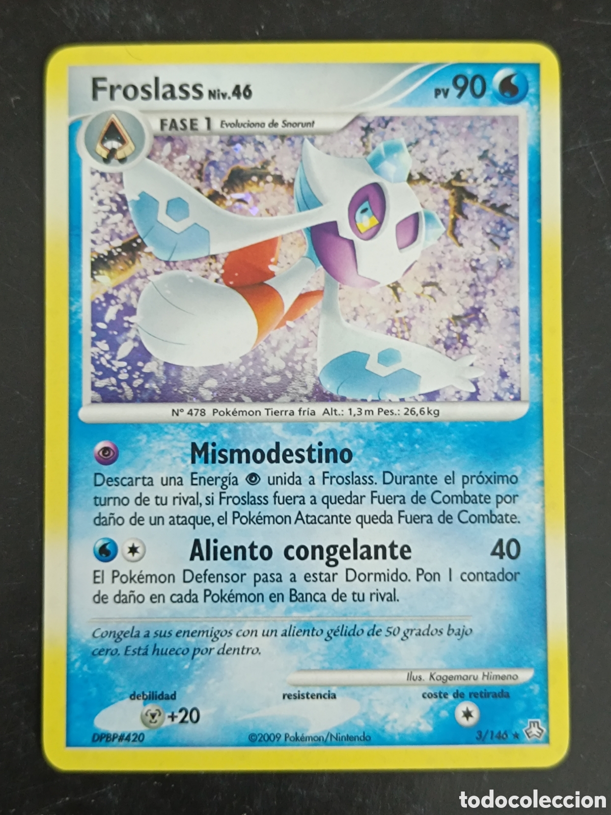 Trading cards: Pokemon Froslass 3/146 Diamante Y Perla Despertar De Las Leyendas En Castellano