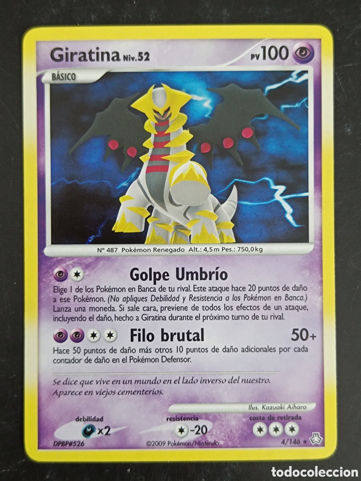 Trading cards: Pokemon Geratina 4/146 Diamante Y Perla Despertar De Las Leyendas En Castellano