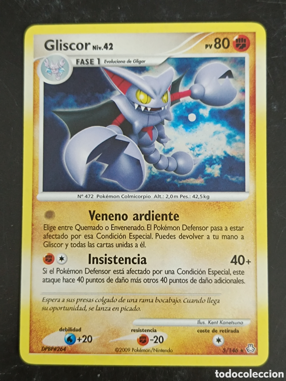 Trading cards: Pokemon Gliscor 5/146 Diamante Y Perla Despertar De Las Leyendas En Castellano
