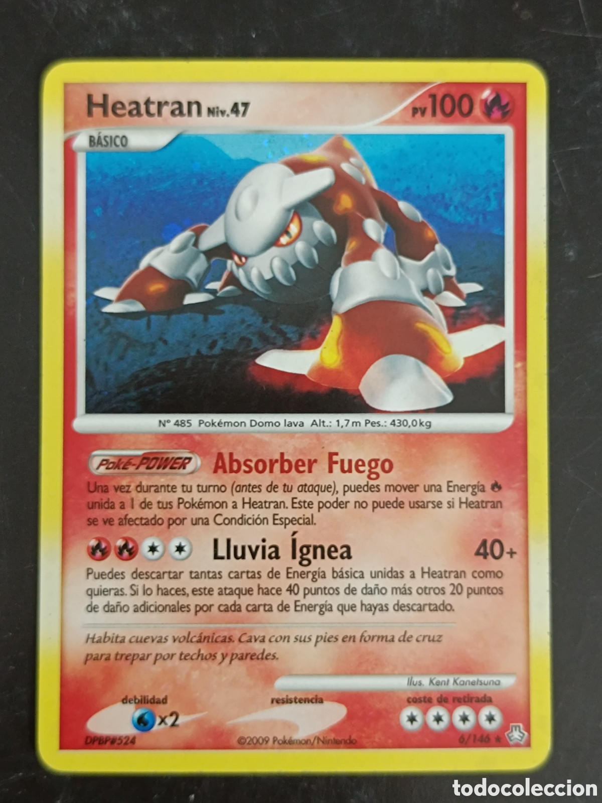 Trading cards: Pokemon Heatran 6/146 Diamante Y Perla Despertar De Las Leyendas En Castellano