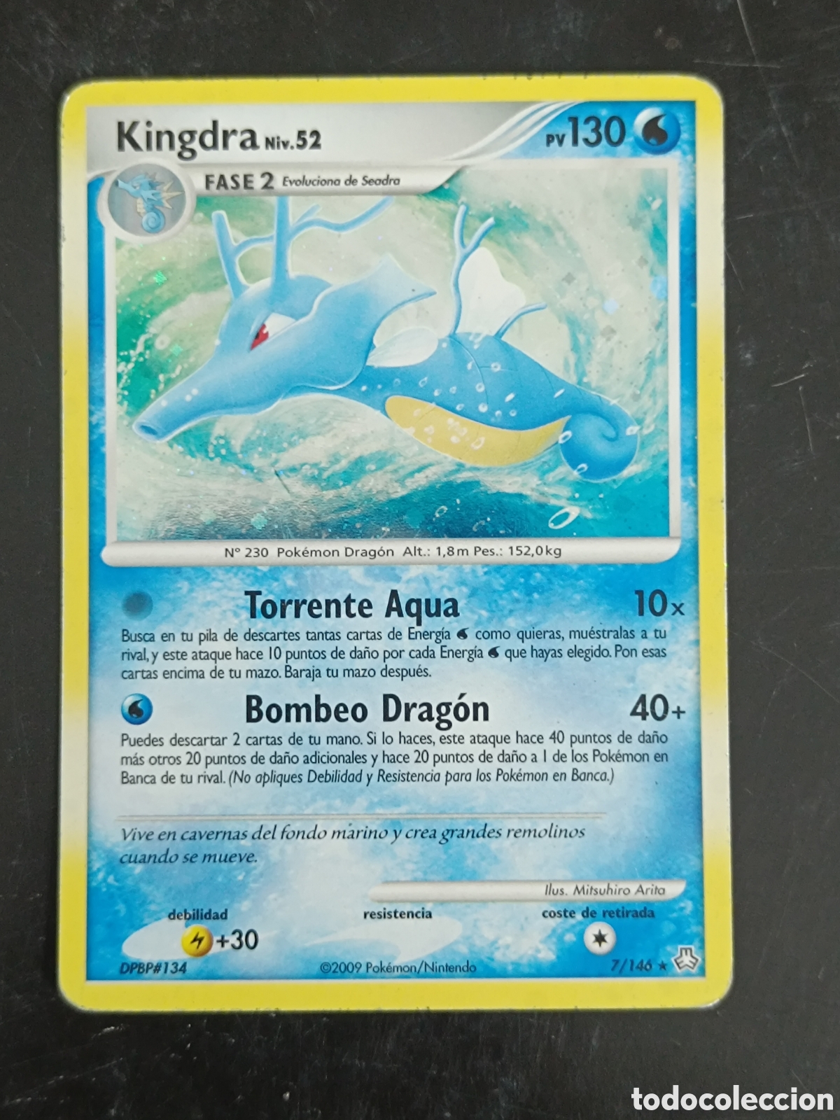 Trading cards: Pokemon Kingdra 7/146 Diamante Y Perla Despertar De Las Leyendas En Castellano