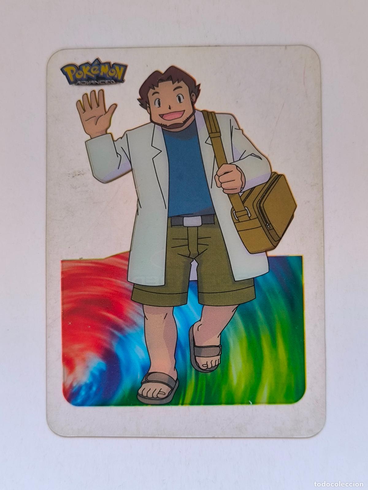 Trading cards: POKEMON ADVANCED LAMINCARDS - N&ordm; 004 / 4 PROF. ABEDUL - CARD / CARTA - EDIBAS 2006 (9ZC1)