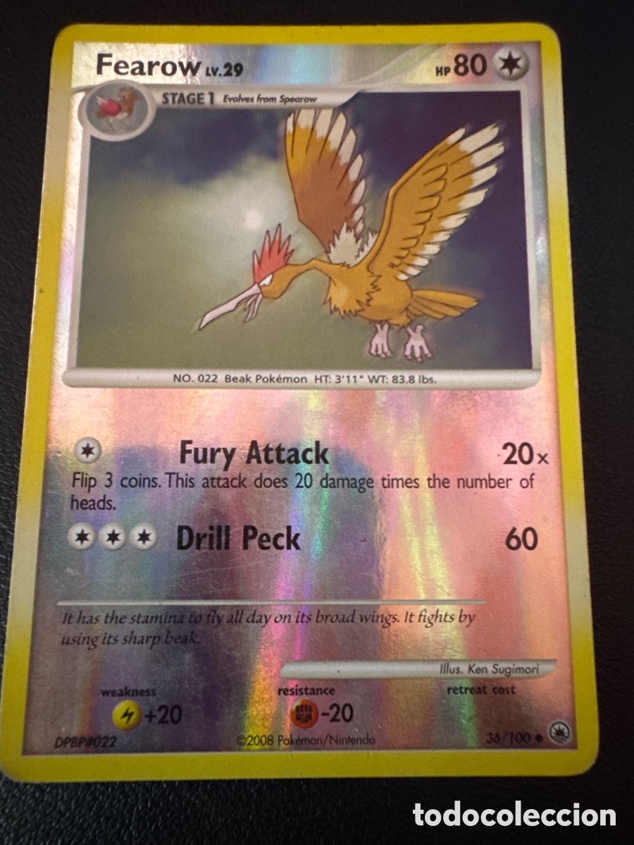 Trading cards: Carta pokemon fearow 36/100