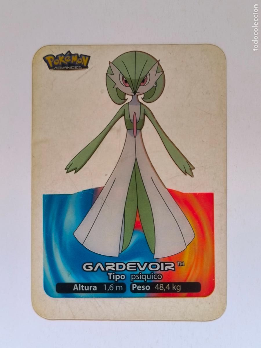 Trading cards: POKEMON ADVANCED LAMINCARDS - N&ordm; 040 / 40 GARDEVOIR - CARD / CARTA - EDIBAS 2006 (9ZC1)