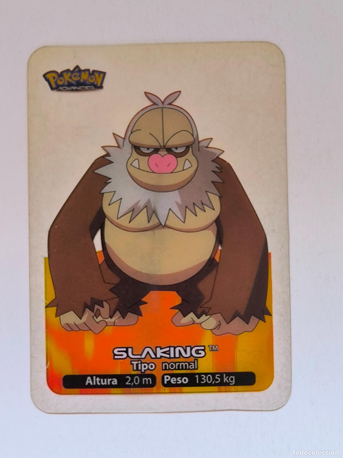 Trading cards: POKEMON ADVANCED LAMINCARDS - N&ordm; 047 / 47 SLAKING - CARD / CARTA - EDIBAS 2006 (9ZC1)