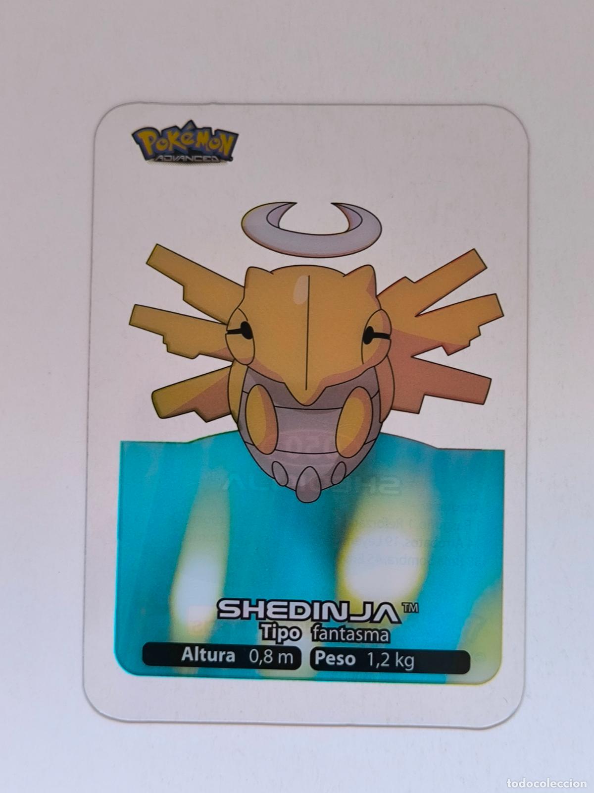 Trading cards: POKEMON ADVANCED LAMINCARDS - N&ordm; 050 / 50 SHEDINJA - CARD / CARTA - EDIBAS 2006 (9ZC1)