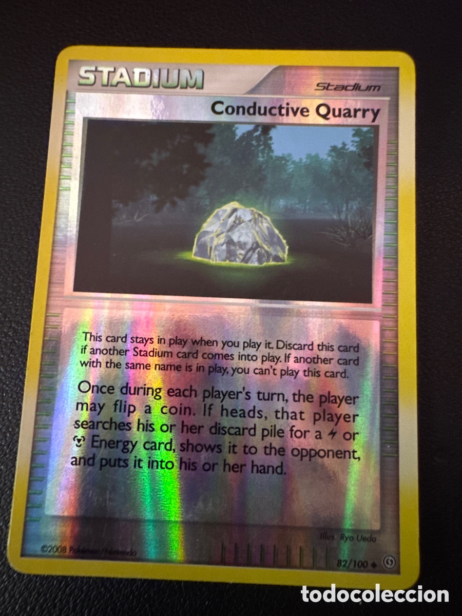 Trading cards: Carta pokemon estadio